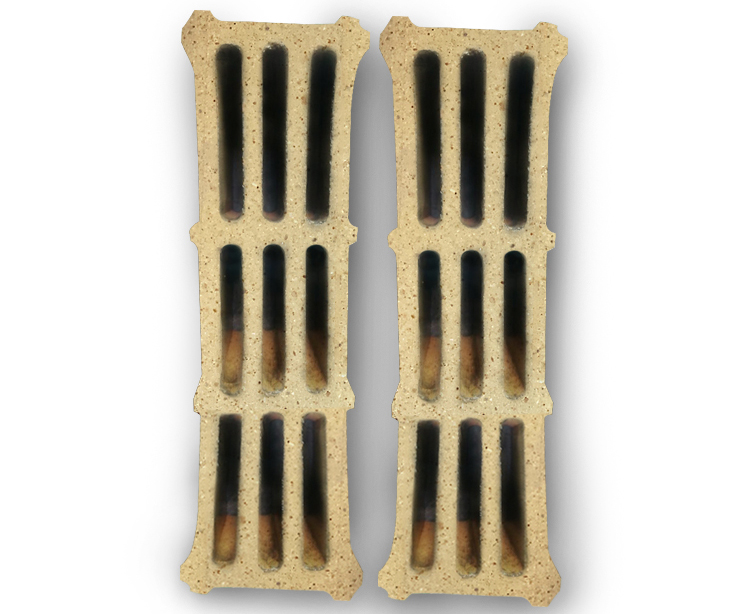 哪些因素會導致粘土耐火磚爆裂呢(圖1) 哪些因素會導致粘土耐火磚爆裂呢(圖1)